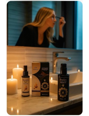 Evonex Duble Bakım Seti – 14 Aktif Şampuan + Keratin Hair Milk – Dökülme Karşıtı & Elektriklenme Önleyici