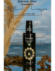 Evonex – Bilimden Gelen Güçle Saçlarını Yeniden Keşfet 14 Aktif Maddeyle Güçlendirilmiş Yasemin Özlü Şampuan